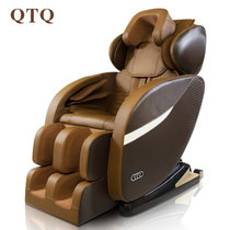 QTQ按摩椅全自动多功能太空舱全身家用3D机械手沙发椅智能按摩器(棕色 热销)