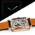 轻奢时尚艾戈勒全自动机械表男表男士方形皮带真皮手表时尚潮流腕表男(3303D1)第5张高清大图