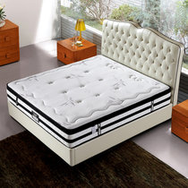 寝尚床垫 1.8米大床垫 弹簧 椰棕床垫 双人床垫 棕垫 恒温记忆棉床垫 薰衣草面料床垫(白色 1500*2000)
