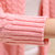映山红2016秋装女装新款韩版长袖长款宽松针织衫女针织开衫外套披肩毛衣BZ9839(粉色 均码)第5张高清大图